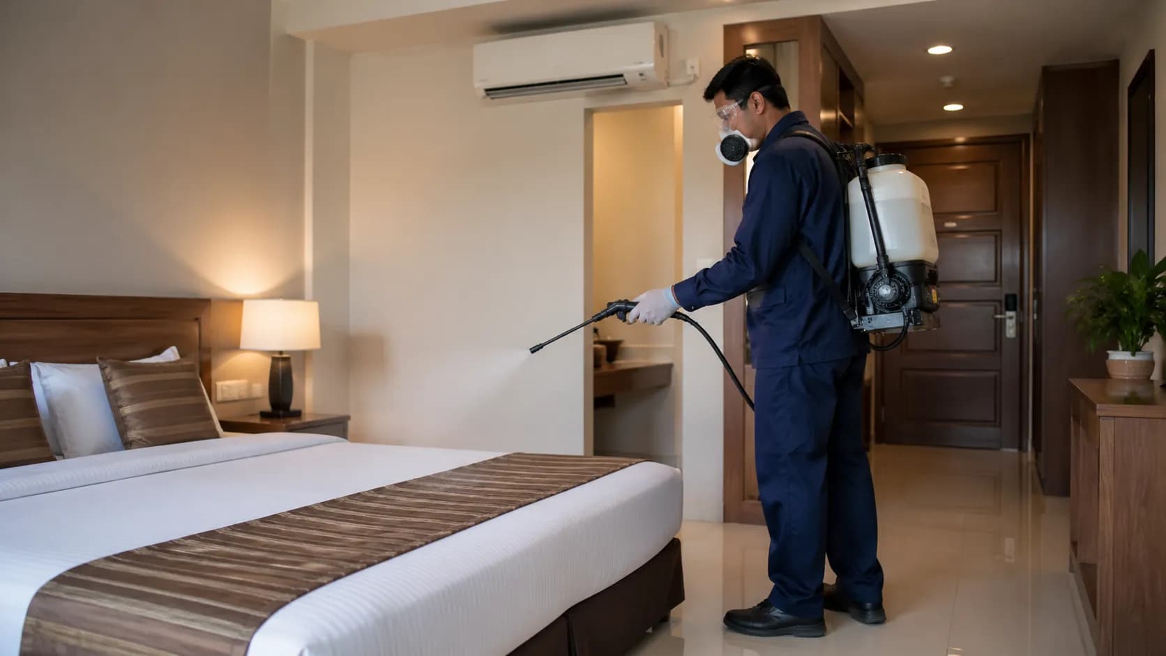 Restaurant fumigation service